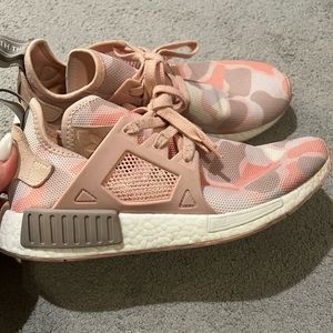 Pink Camo Adidas NMD -size 9 - worn handful of times - good condition